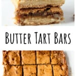 A pan of butter tart bars.