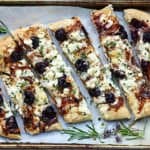 Balsamic Cherry, Feta & Prosciutto Pizza