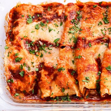 Chipotle Chicken Enchiladas