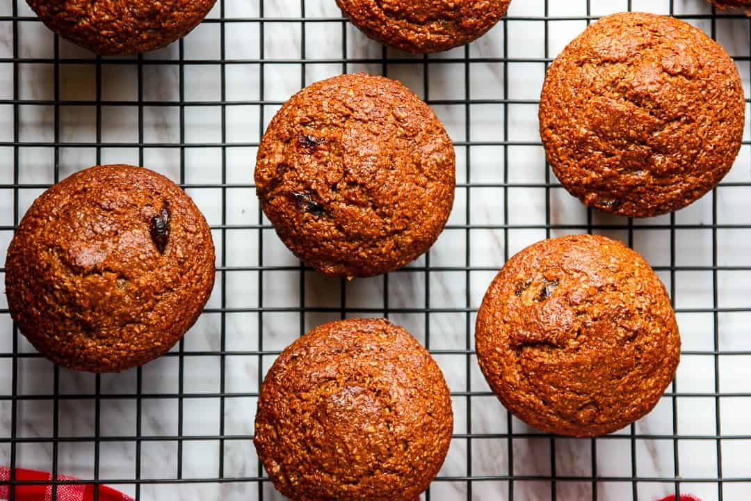 Bacon,Date, Molasses Bran Muffins