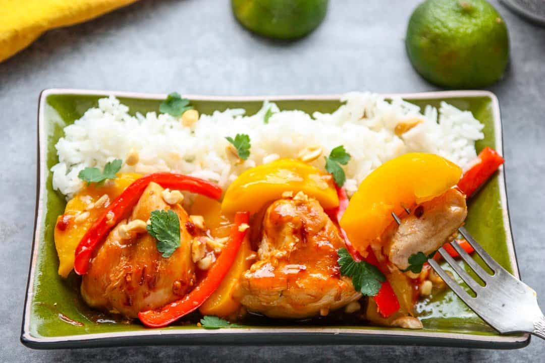 Thai Peach Chicken