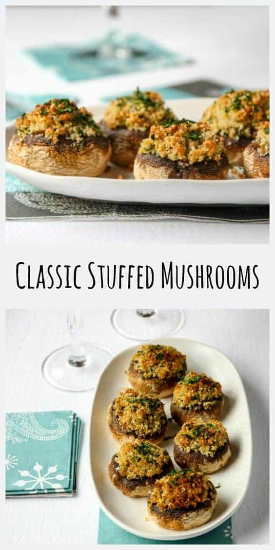 Classic Stuffed Mushrooms