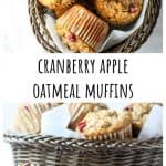 A photo collage of muffins with text overlay